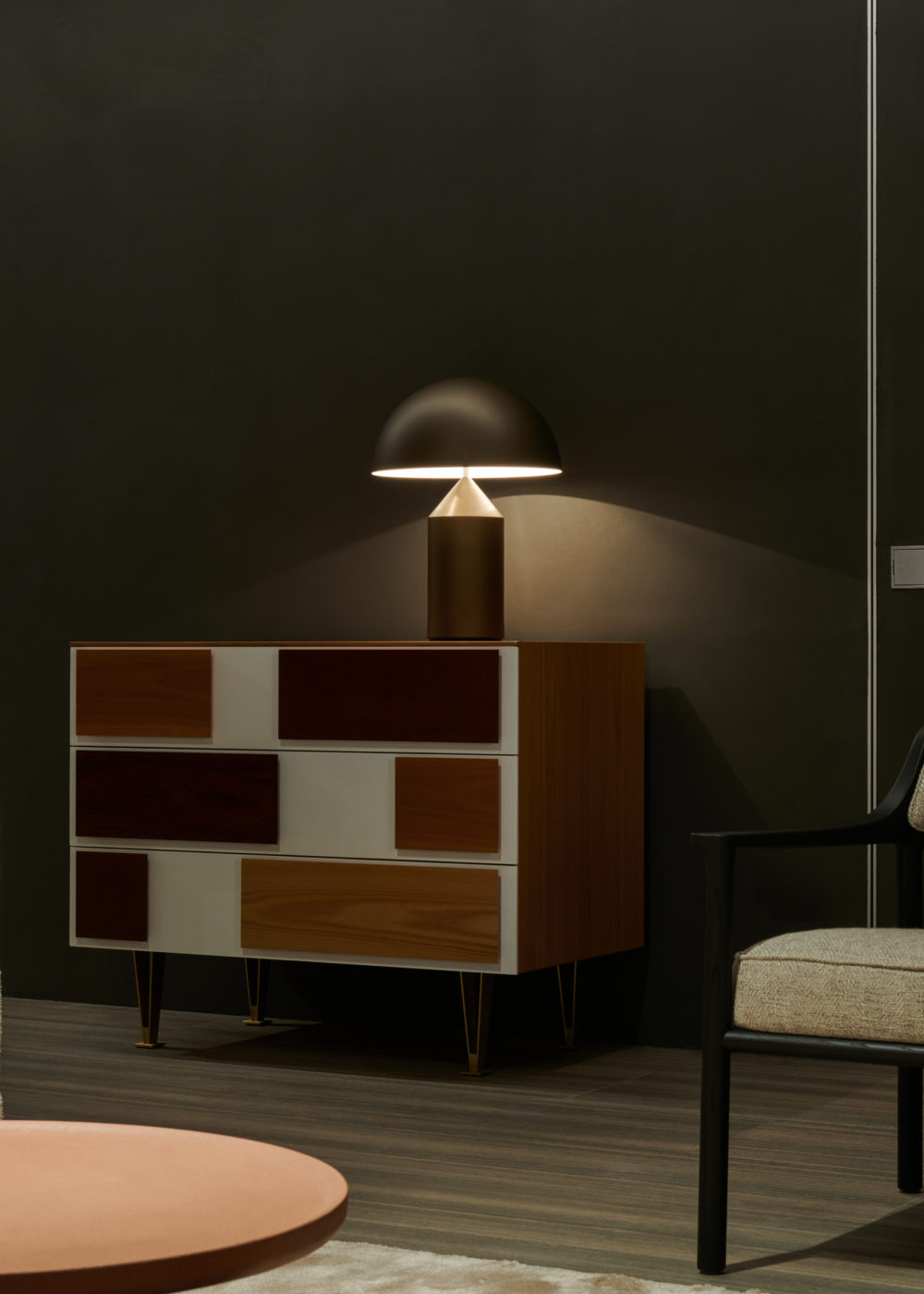 Atollo outlet satin bronze
