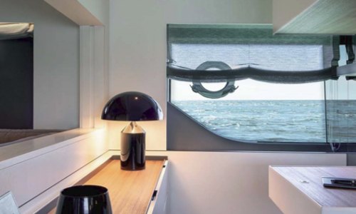 Blueglame Yacht - Oluce Atollo table lamp Blueglame Yacht - Oluce Atollo table lamp