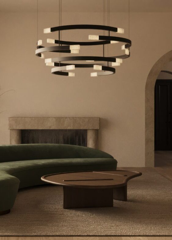 CTO-TRACE CIRCULAR HALO PENDANT