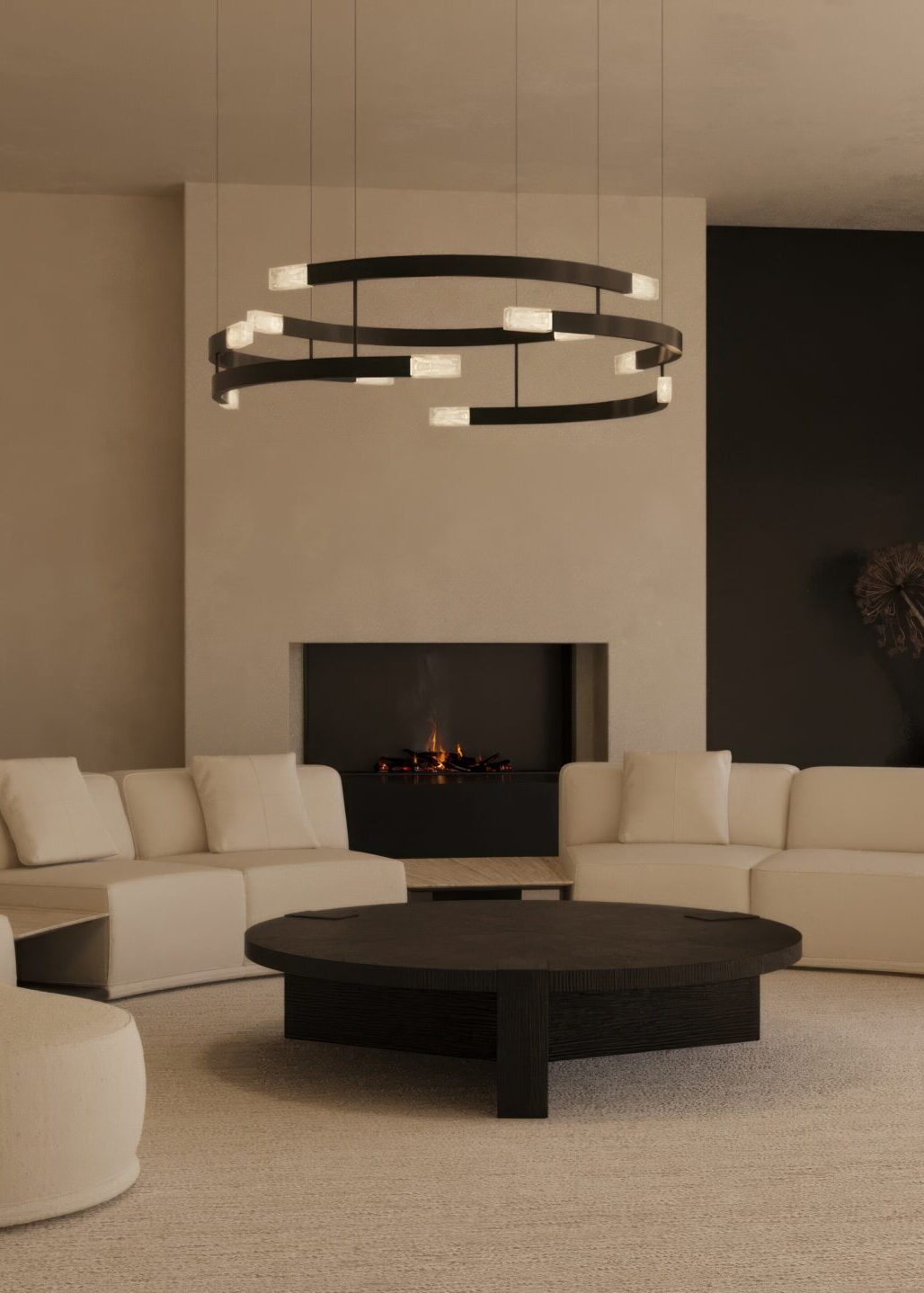 TRACE CIRCULAR PENDANT 1